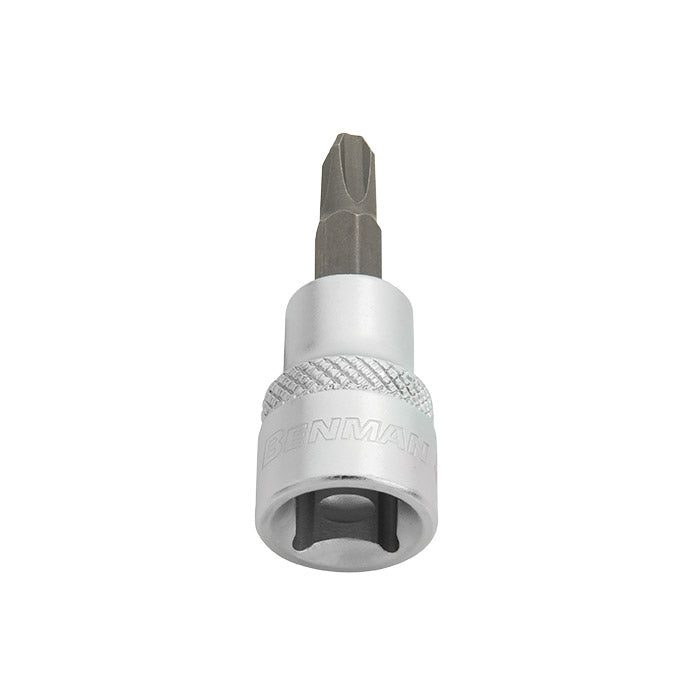 Phillips Socket Bit 1/4", Ph1, Benman