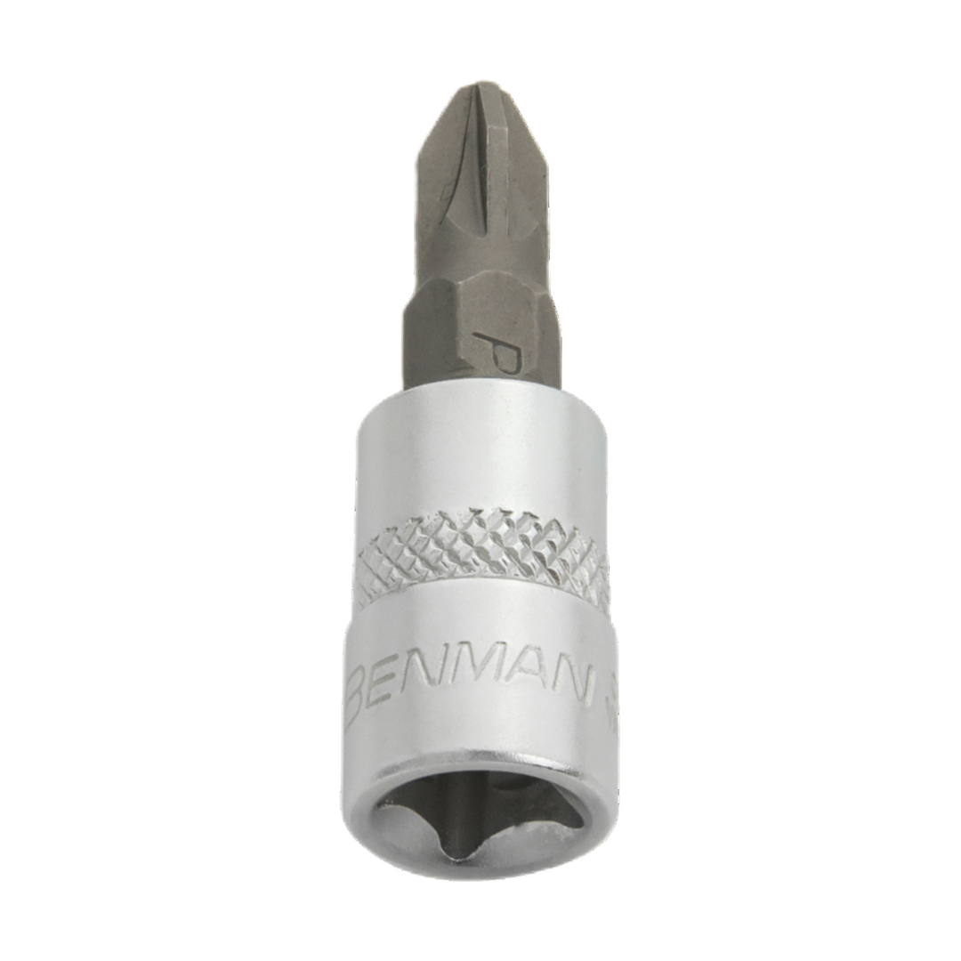 Pozi Socket Bit 1/4", Pz2