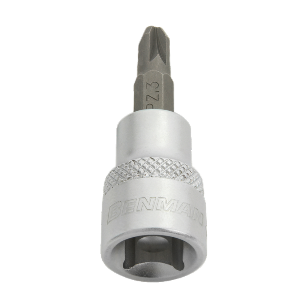 Pozi Socket Bit 3/8", Pz1