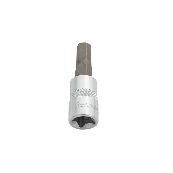 Hex Socket Bit 1/4", 1/8''Xl37Mm, Benman