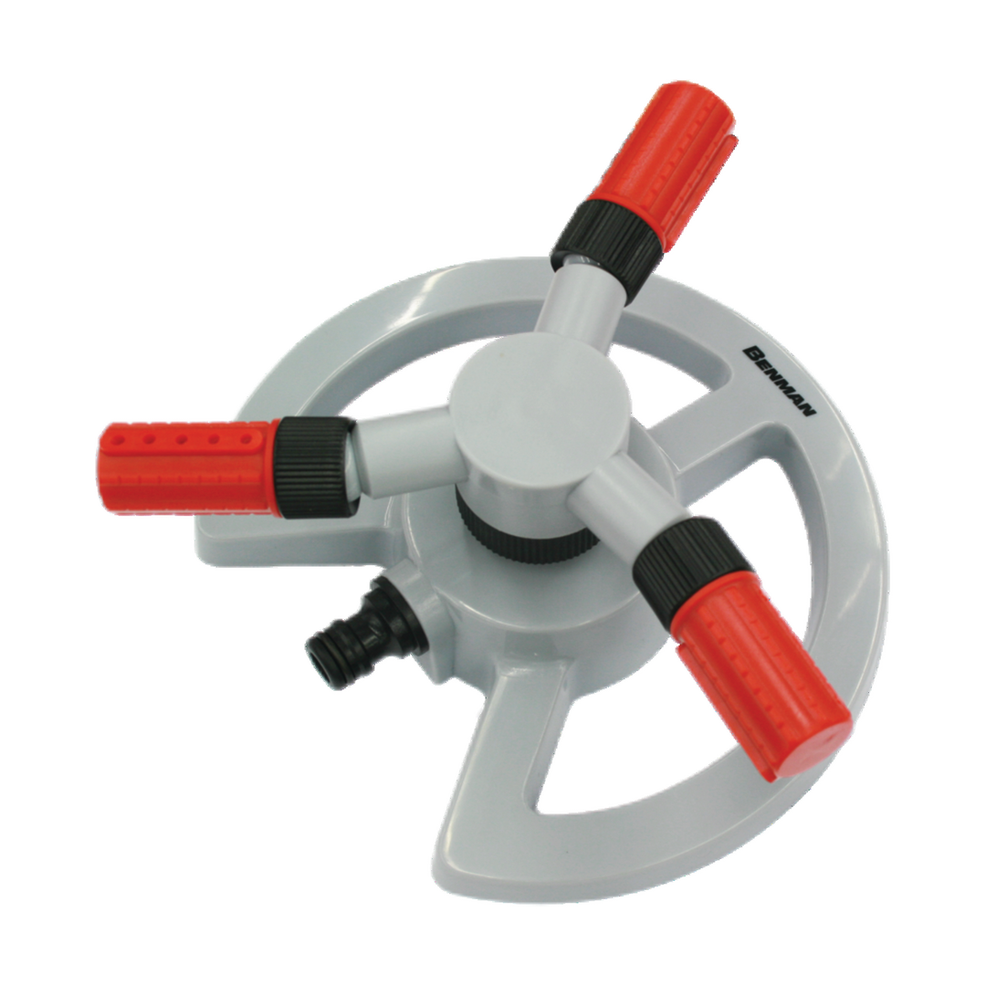 Arm Revolving Sprinkler & Water Hose Connector