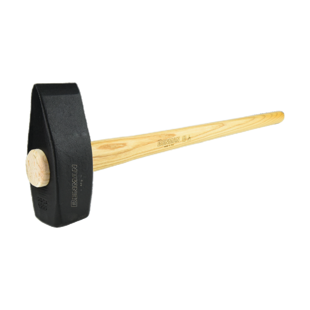 Sledge Hammer, Straight Pein, Wooden Handle 90Cm, 5Kg