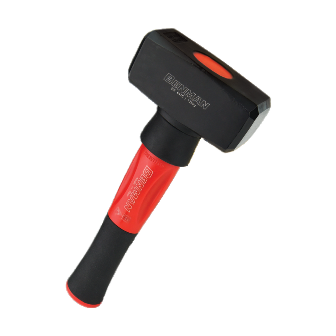 Club Hammer, Three Component Handle, 1250Gr, Din 6475