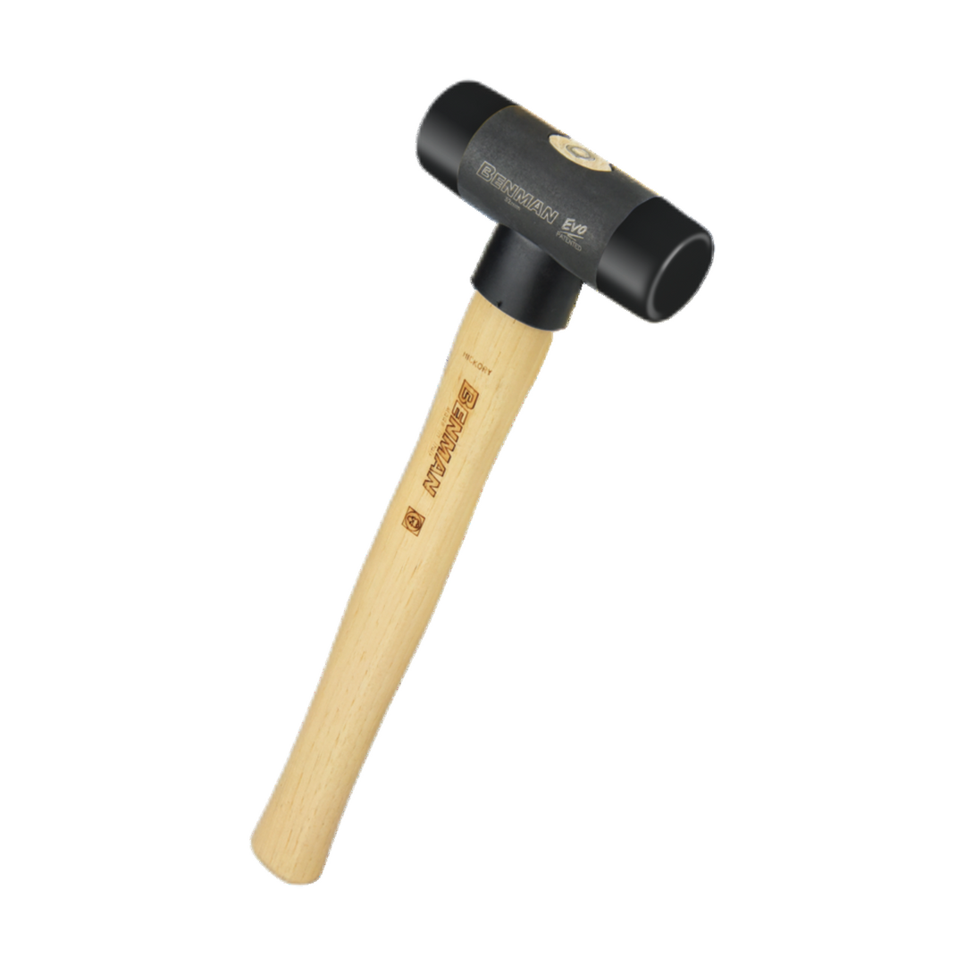 Soft Face Mallet Rubber Head & Hickory Handle 40mm