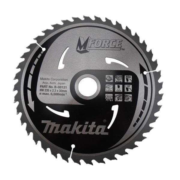 M-FoRCe TCT Saw Blade For Portable Saw CSFX23540G 235mm x 30mm 40T