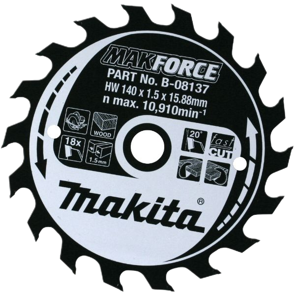 MAKITA *TCT SAW BLADE CSM19040C 2.20 MAKFORCE