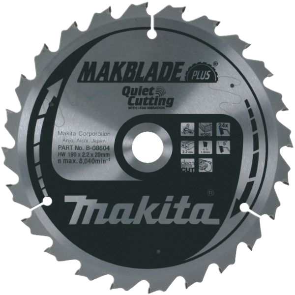 TCT Makblade for Stationary Saws TSM20036GL 200mm x 30mm 36T