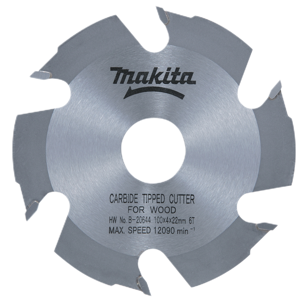 Tct Cutter Blade 100Mm X 22Mm X 6T 1 Pc
