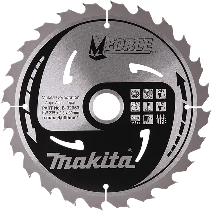 MAKITA TCT SAW BLADE CSMX23524G 2.30 M-FORCE