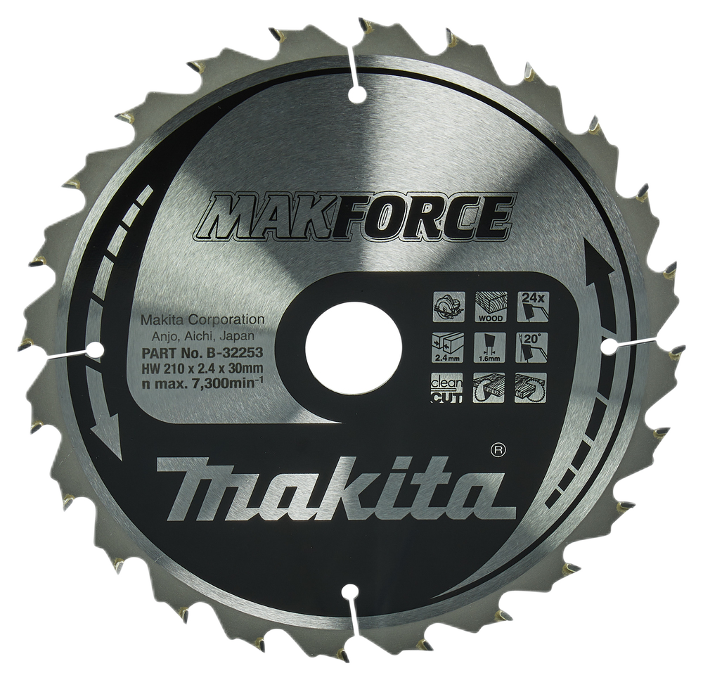 MAKITA TCT SAW BLADE CSM21024G 2.40 MAKFORCE