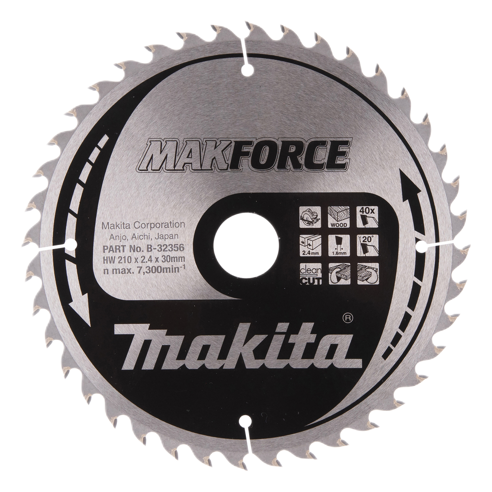 MAKITA TCT SAW BLADE CSM21040G 2.40 MAKFORCE