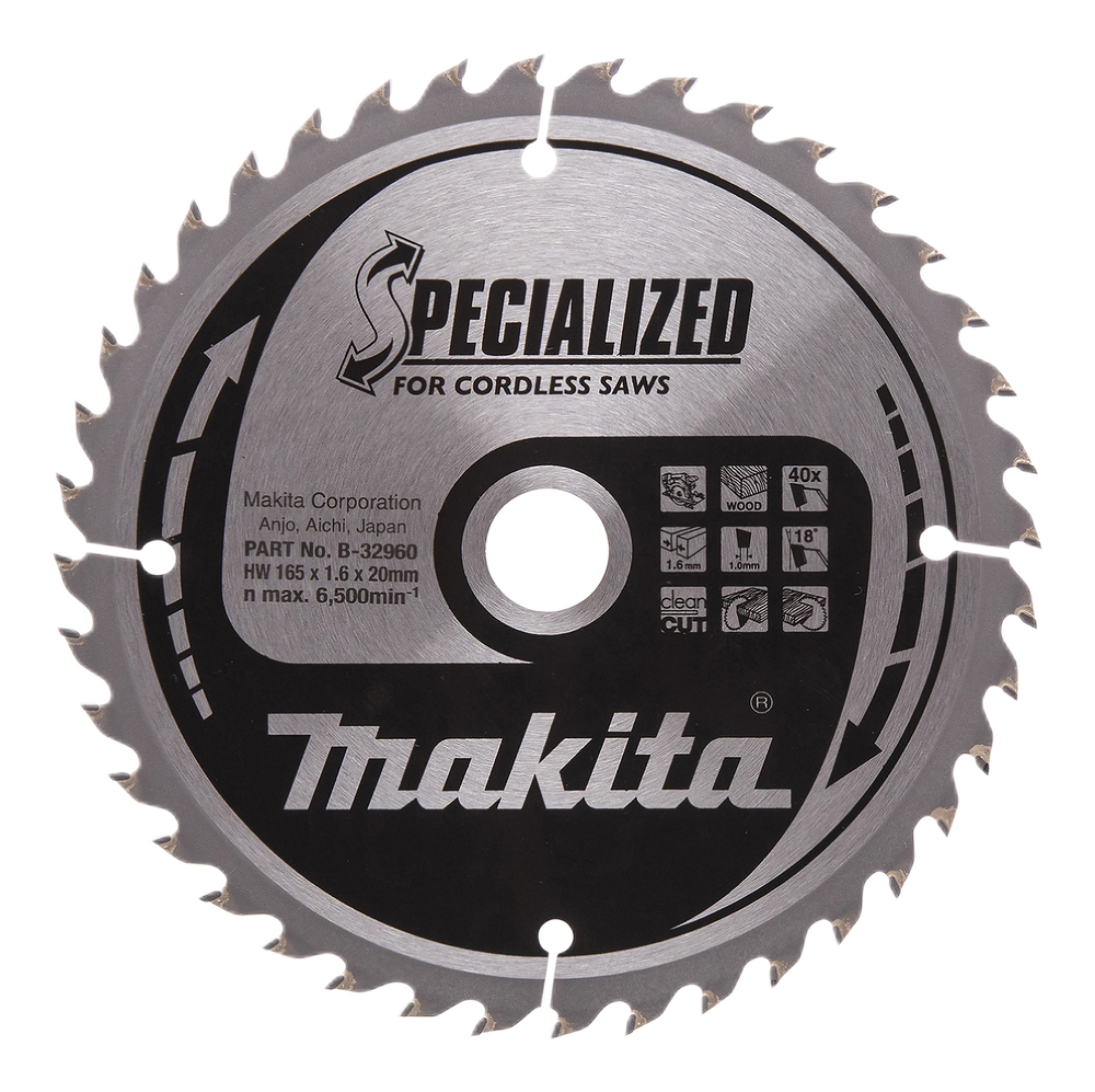 MAKITA TCT SAW BLADE BBS16540E 1.60