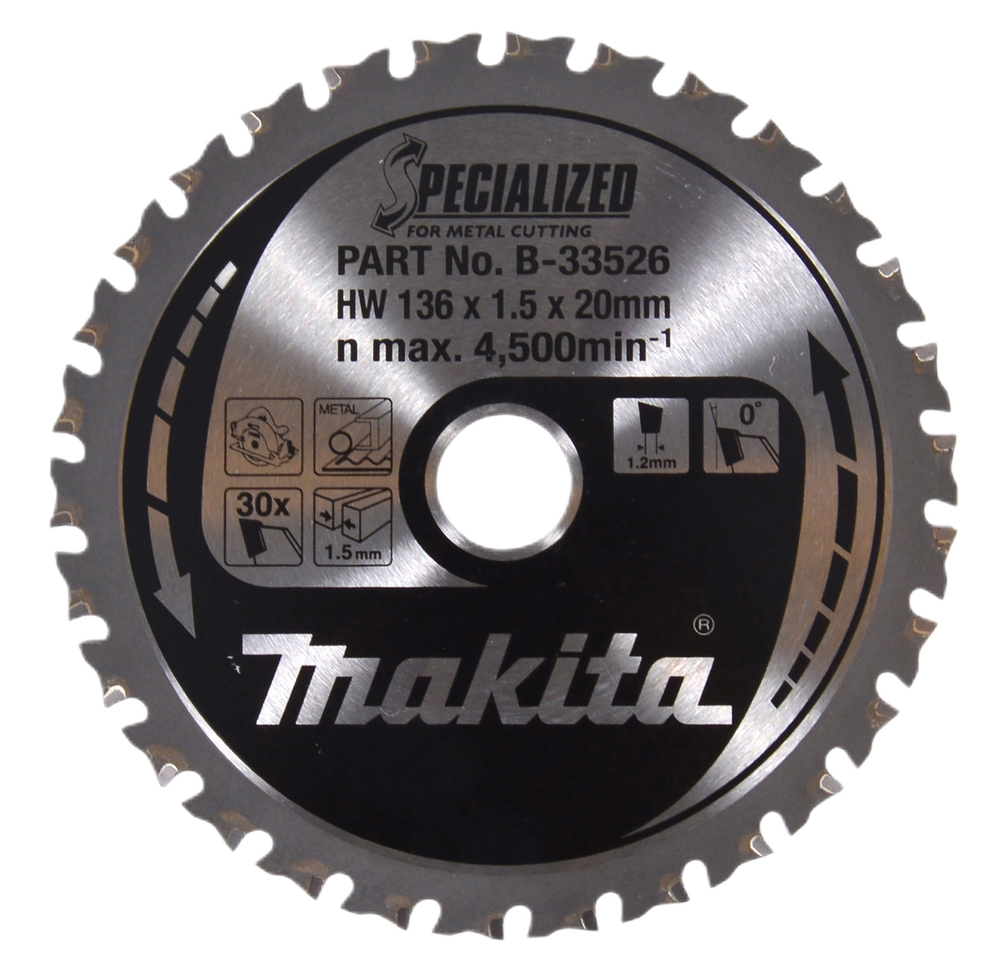 MAKITA TCT SAW BLADE MCCS13630E BCS550