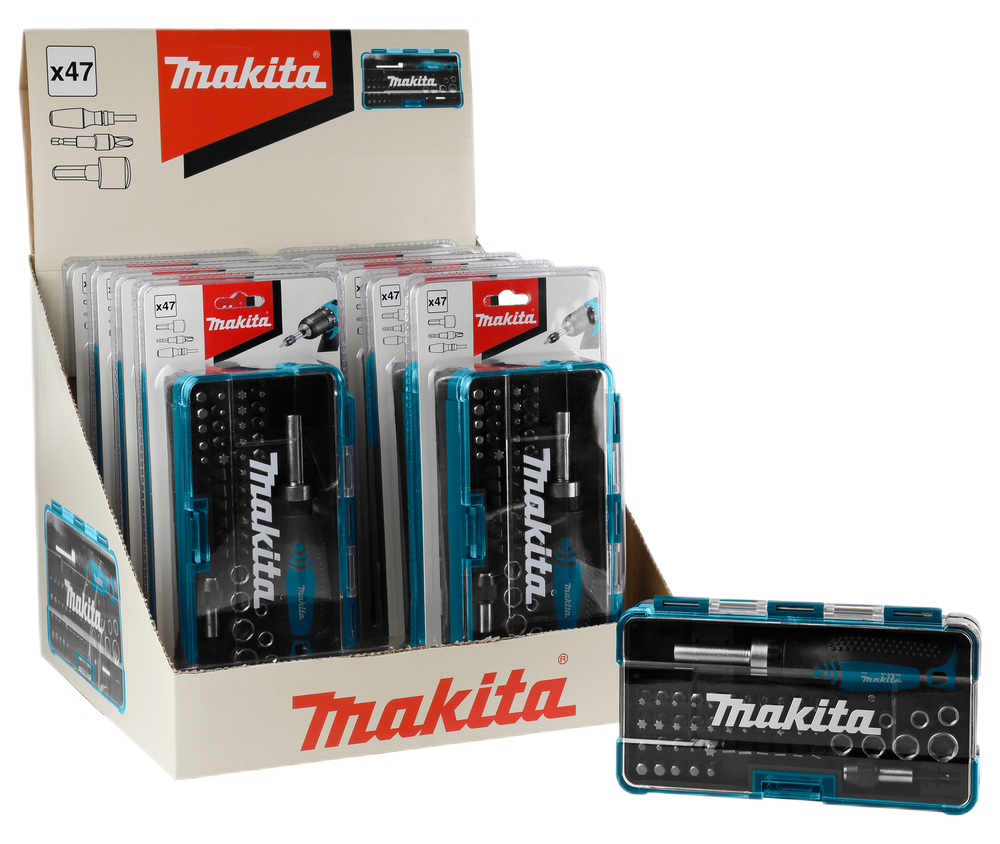 Ratchet and Bit Set 47 pcs