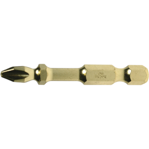Impact Gold Doubletorsion Screw Bit Ph2 - 50Mm 2 Pcs
