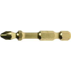 Impact Gold Doubletorsion Screw Bit Pz2 - 50Mm 2 Pcs