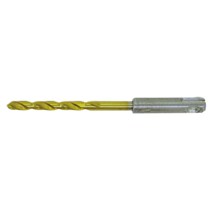 Metal Drill Bit HSS-Tin SDS-Plus Short Shank 6.5mm x 131mm 1 pcs