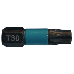 Impact Black Torsion Bit T30 1/4 Hex Shank 25 mm 2 pcs