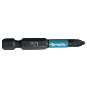 Impact Black Torsion Bit PZ1 1/4 Hex Shank 50 mm 2 pcs