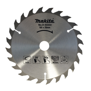 MAKITA TCT SAW BLADE 165X24TX20