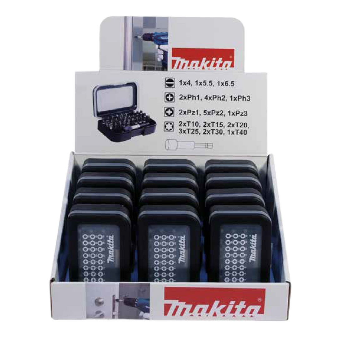 Screwdriver Bit Set 31pcs CDU 12pcs