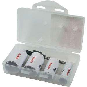 5 Piece Large Holesaw Kit 20-51mm Arbor