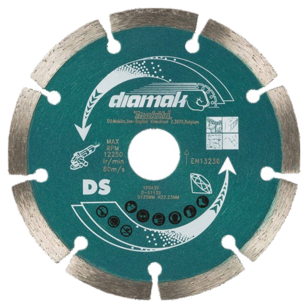Diamond Wheel Diamak 125mm x 22.23mm
