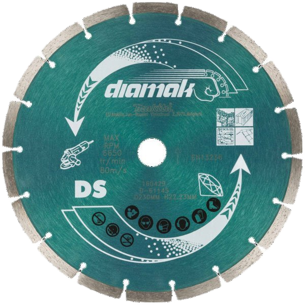 Diamond Wheel Diamak 230mm x 22.23mm 1 pc