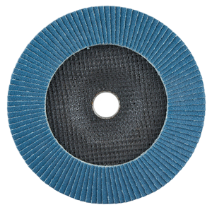 ZiRConia Aluminium lap Disc 180mm Z80 Fibre Glass Angled 1 pcs