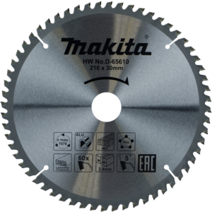 TCT Multi Purpose Saw Blade 216mm x 30mm 60T