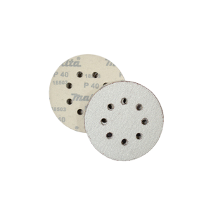 Velcro White Abrasive Disc for Paint 125mm 40G 10 Pack