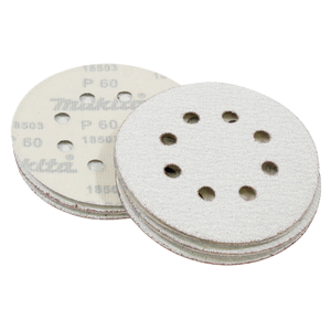 Velcro White Abrasive Disc for Paint 125mm 60G 10 Pack