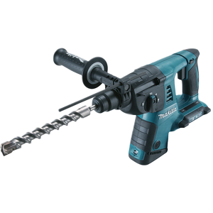 Twin 18V Rotary Hammer 26mm in Makpac case