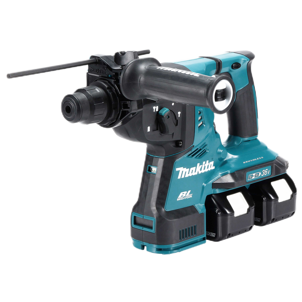 Makita Twin 18V Brushless Rotary Hammer 28mm with AVT in Makpac case