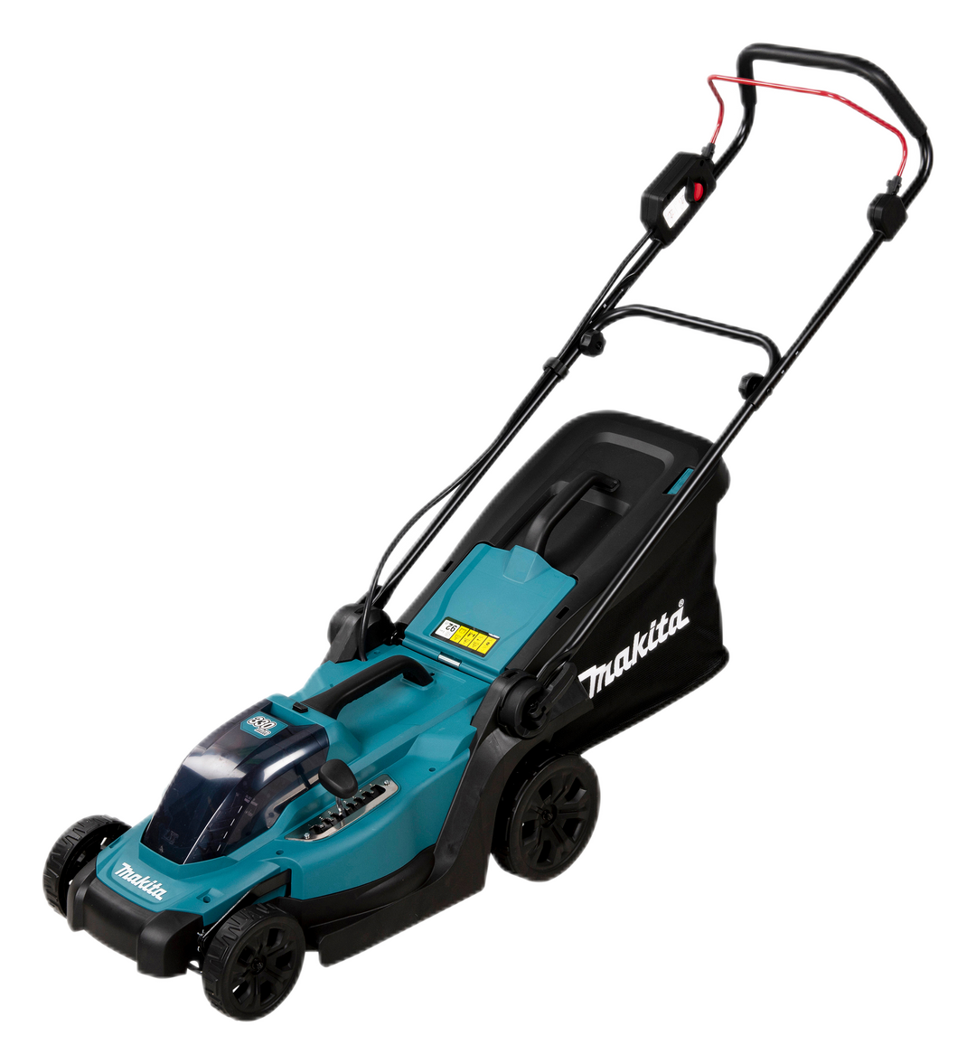 Makita 18V LXT Lawnmower 33cm with 1x 5.0Ah batteries and DC18RC charger
