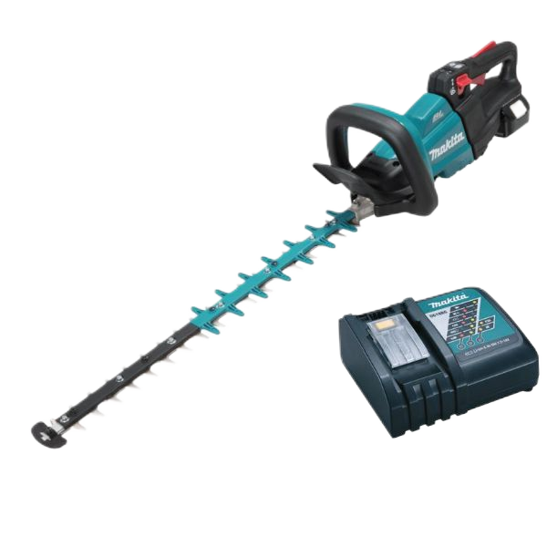 18V LXT Brushless 60cm Hedge Trimmer with 1x 5.0Ah Battery and Fast Charger