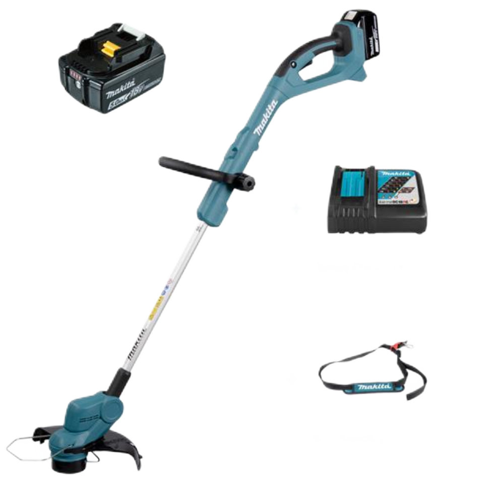 18V Linetrimmer with 1x 5.0Ah Battery and Fast Charger