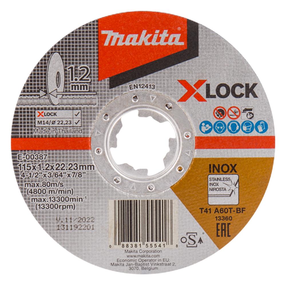 X-Lock Cut Wheel 115Mm A60T