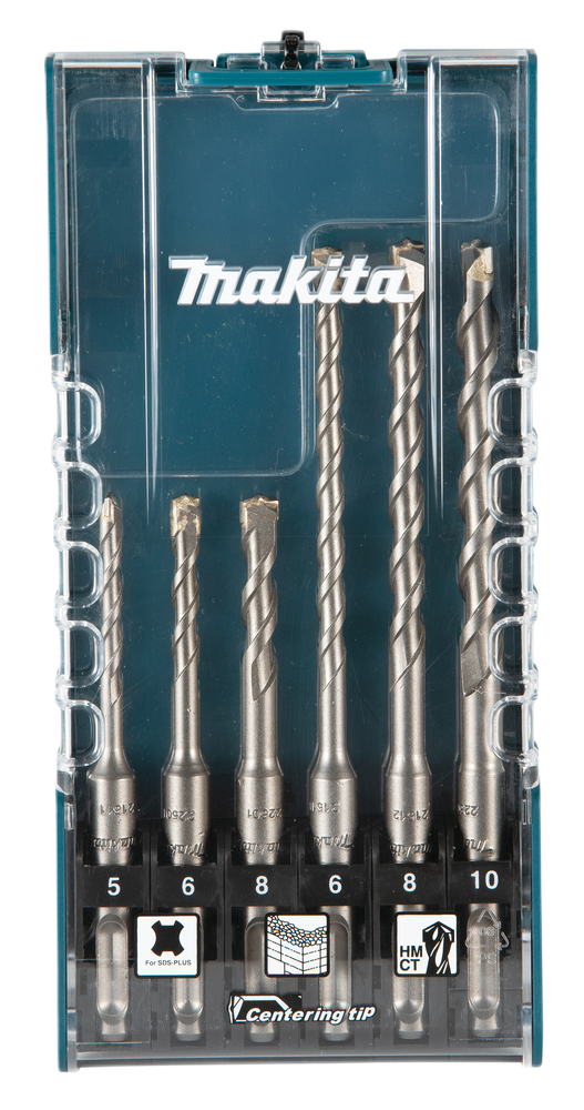 Tct Drill Bit Set 6Pc Sds+