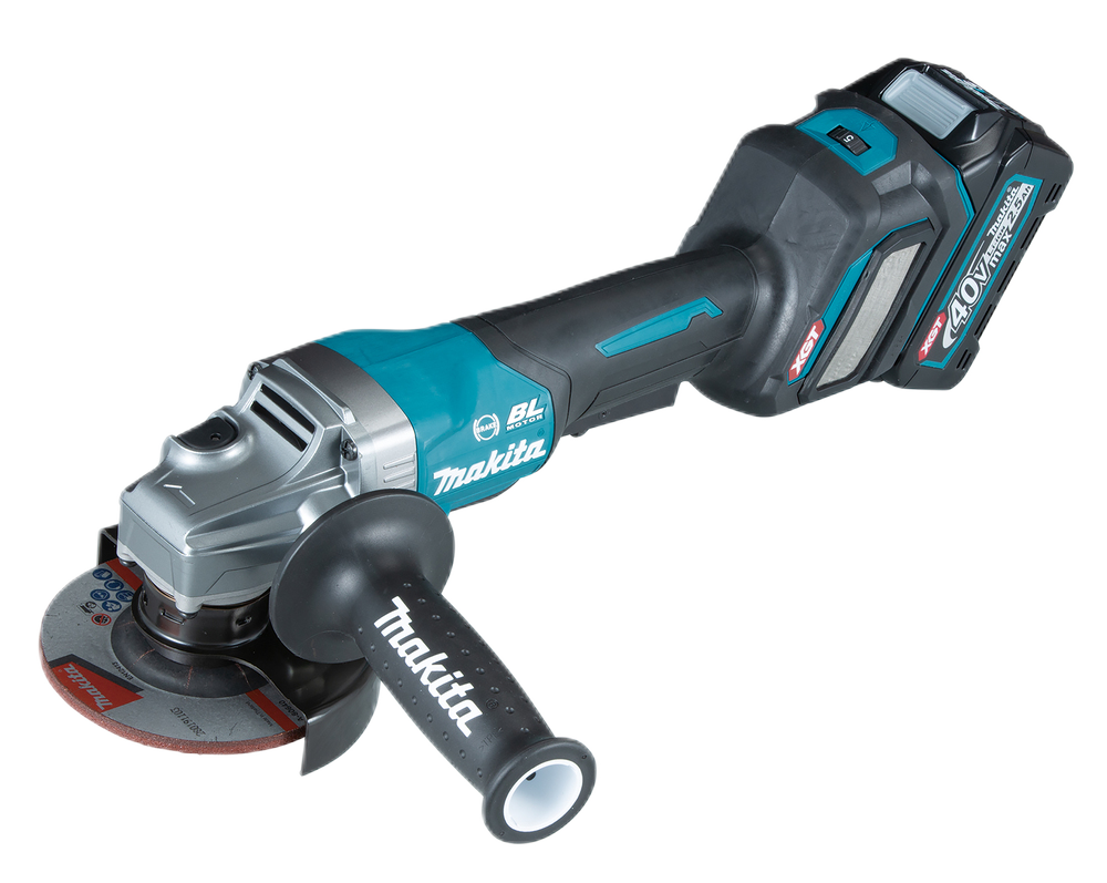 40V Max XGT 115mm Angle Grinder (Paddle Switch) - Variable Speed + AWS