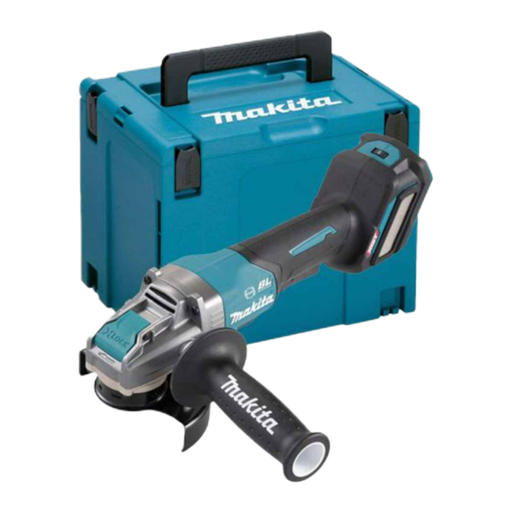 40V MAX XGT 115MM ANGLE GRINDER (PADDLE SWITCH) - X-LOCK + AWS WITH MAKPAC CASE (BODY ONLY)
