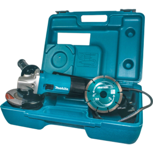 Angle Grinder 115mm 720W Slide Switch (with Diamond Blade, Cary Case ) 110V