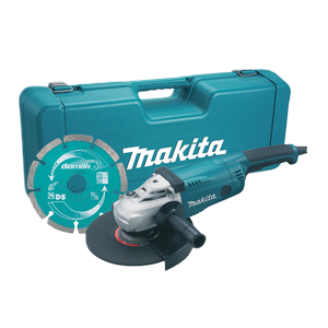 Angle Grinder 230mm 2,000W Paddle Switch (with Diamond Blade, Cary Case) 220V