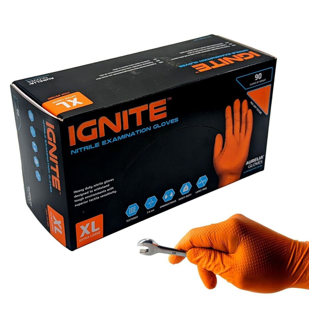 Ignite Orange Gripster Gloves  