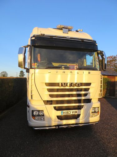 Iveco Stralis 2007 Onwards Stainless Steel Mirror Guards  