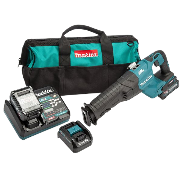 40V Max Xgt Brushless Reciprocating Saw With 2 X 2.5Ah Batteries And Dc40Ra Charger With Adp10 Adapter