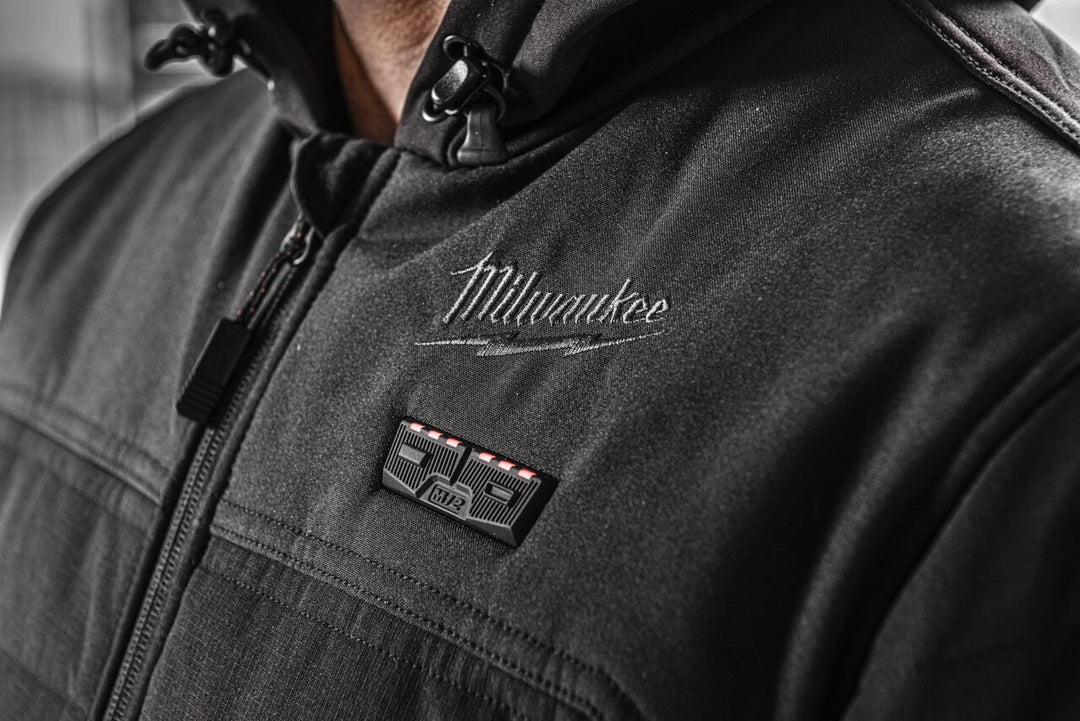 Milwaukee Hexon Heated Puffer Jacket Black