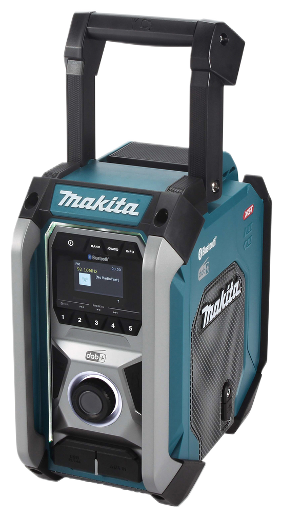 40V Max XGT DAB/DAB+ Radio with Bluetooth & Mobile USB Charging Sock - MY EQ Mode.