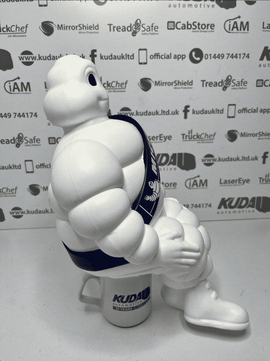 Michelin Man Mascot Pair