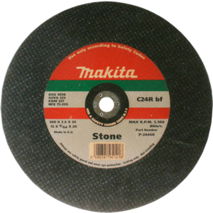 Cutting Disc for Electric and Petrol Cutters 300mm x 3mm x 20mm C24R-BF-Stone 1 pcs